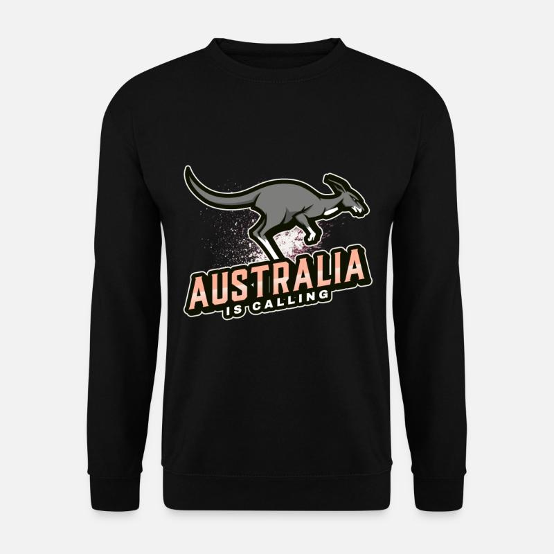 Australia is calling - Unisex Sweatshirt - black