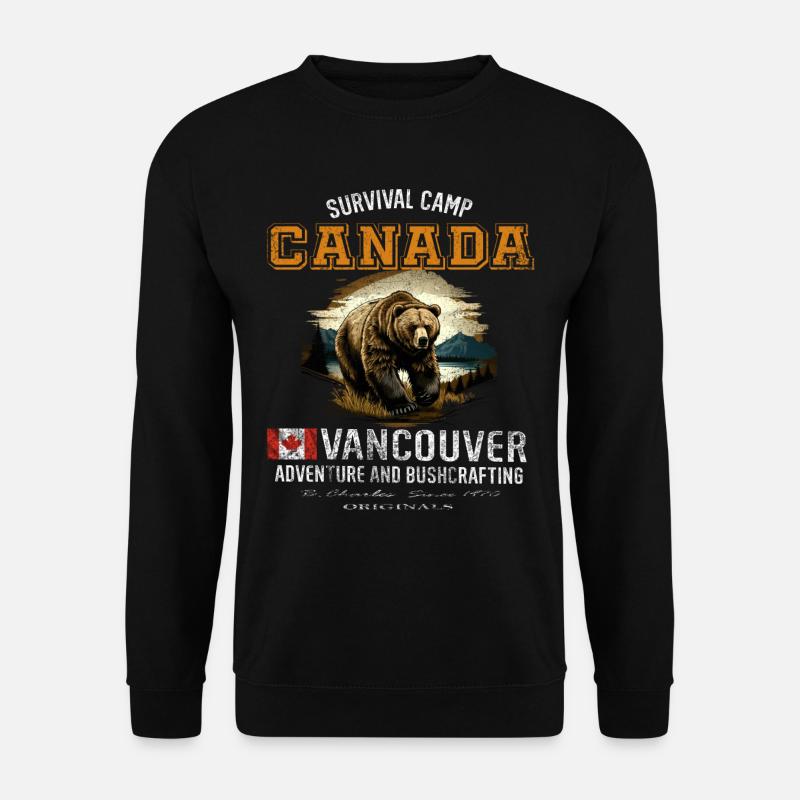 Survival Canada Gift - Unisex Sweatshirt - black