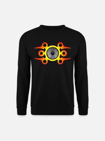 FEERSUM feel the heat - Unisex Sweatshirt - black