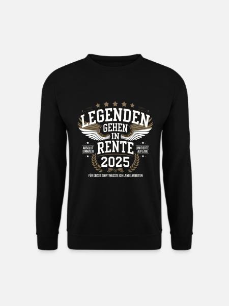 Legends to retire in 2025 - Unisex Sweatshirt - black