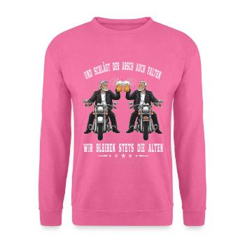 Et si le cul plie aussi, on reste - Sweat-shirt Unisexe - rose - Devant