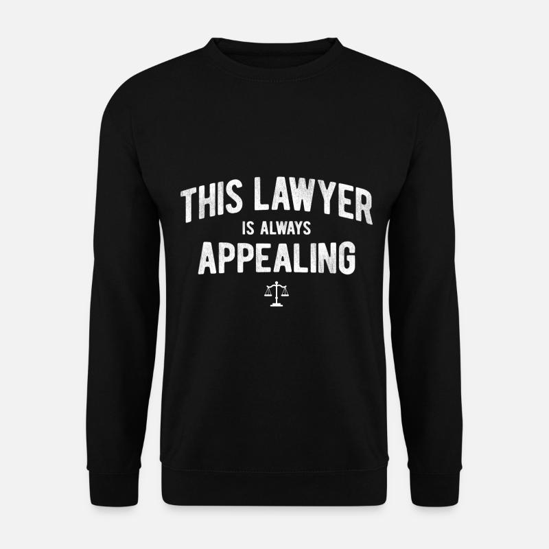 Richter Jurist Anwalt - Unisex Pullover - Schwarz