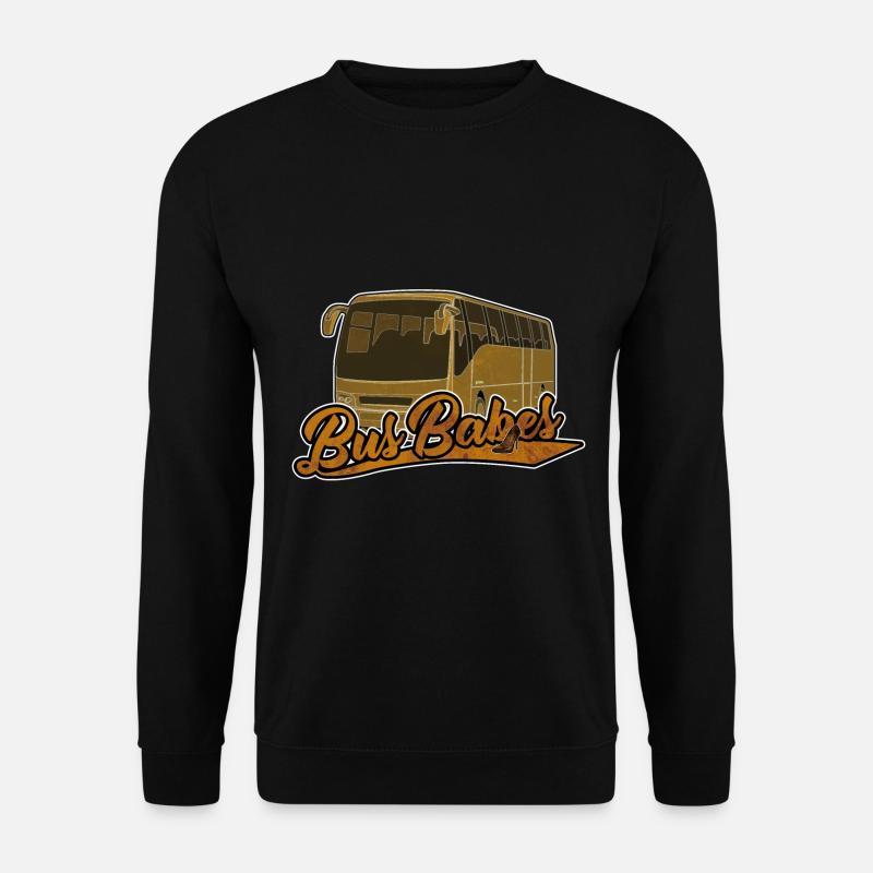 Babes Bus | Chauffeur de bus Cadeau de chauffeur de bus - Sweat-shirt Unisexe - noir
