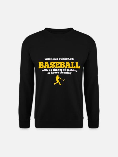 Baseball - Unisex Pullover - Schwarz