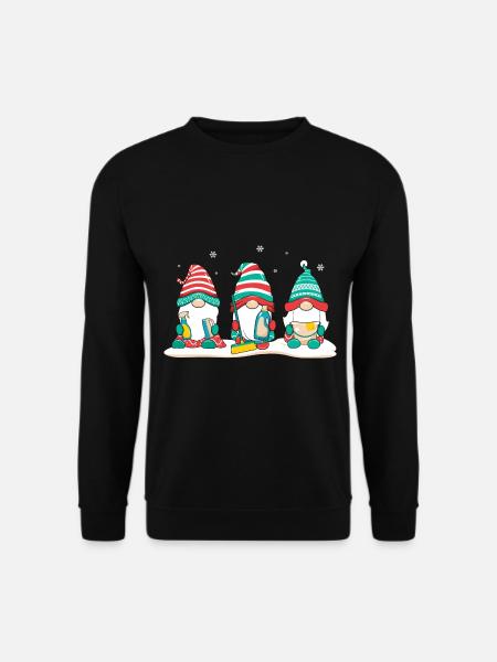 Weihnachten Weihnachtsmann Geschenke - Unisex Pullover - Schwarz