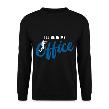 Apnoetaucher Freitaucher Taucher - Unisex Pullover - Schwarz - Vorne - Alina (178cm) & Michal (187cm)