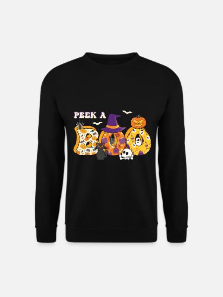 Halloween Pumpkin Witch - Unisex Sweatshirt - black