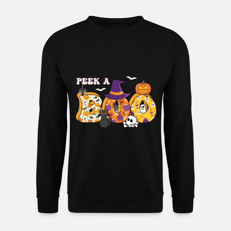 Halloween Pumpkin Witch - Unisex Sweatshirt - black