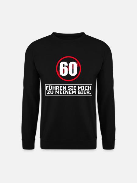 60th birthday gift - Unisex Sweatshirt - black