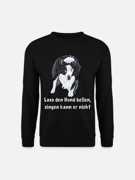 Bordercollie - Unisex Pullover - Schwarz