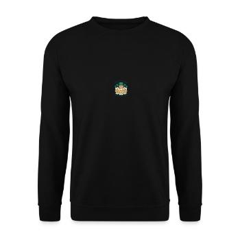 Drôle d’amateur de bière St. Paddy’s Birthday - Sweat-shirt Unisexe - noir - Devant - Alina (178cm) & Michal (187cm)
