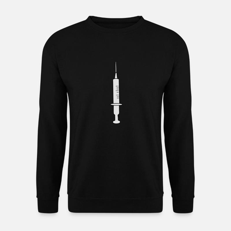 Spritze - Unisex Pullover - Schwarz