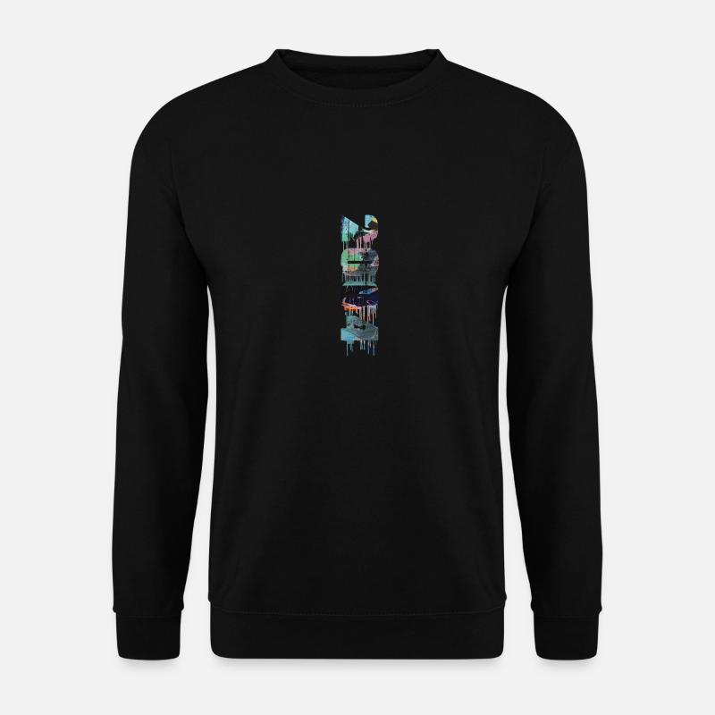 2004,jahrgang,18,geburtstag,graffiti,malerei - Unisex Pullover - Schwarz