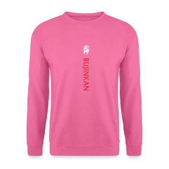 bujinkan kanji ninjutsu - Sweat-shirt Unisexe - rose - Devant