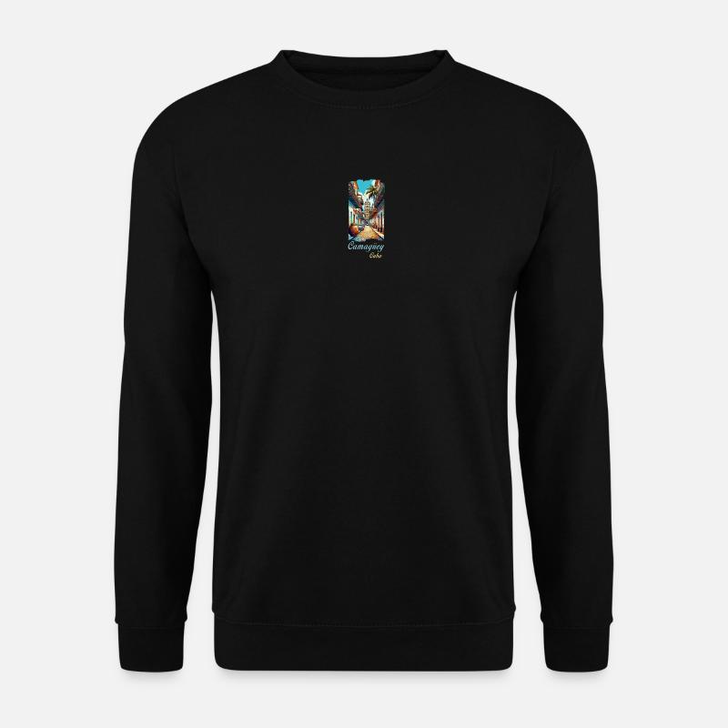 Camagüey Kuba Städtereisen Design - Unisex Pullover - Schwarz