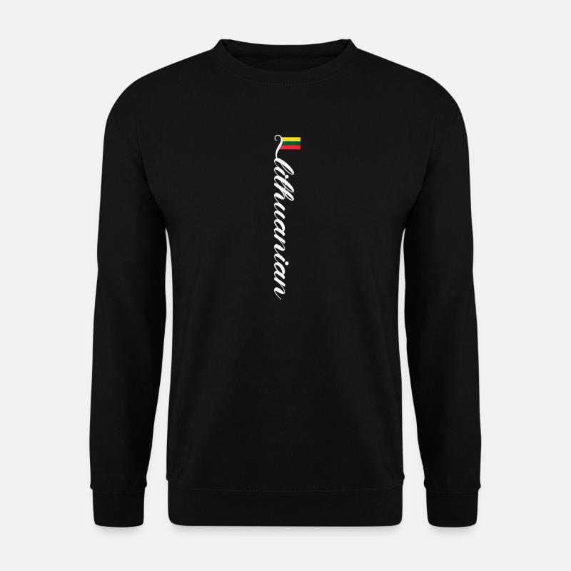 Litauen - Unisex Pullover - Schwarz