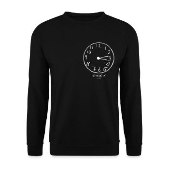 LOVETIME HAKA STUDIO NOIR - Sweat-shirt Unisexe - noir - Devant - Alina (178cm) & Michal (187cm)