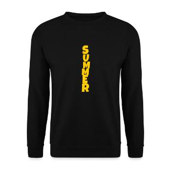 summer - Unisex Pullover - Schwarz - Vorne - Alina (178cm) & Michal (187cm)
