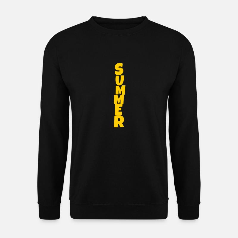 summer - Unisex Pullover - Schwarz