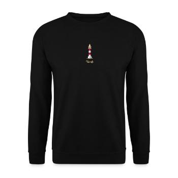 Tenerife, Phare de Punta de Teno, Îles Canaries - Sweat-shirt Unisexe - noir - Devant - Alina (178cm) & Michal (187cm)