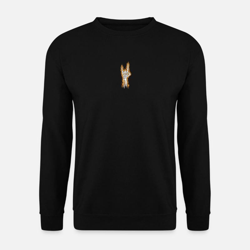 Feurige Felsenhand - Unisex Pullover - Schwarz