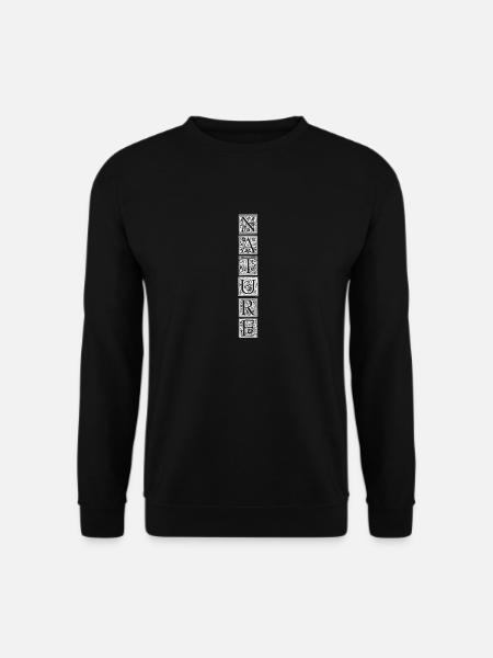 Nature | | icon Flowers | Pattern - Unisex Sweatshirt - black