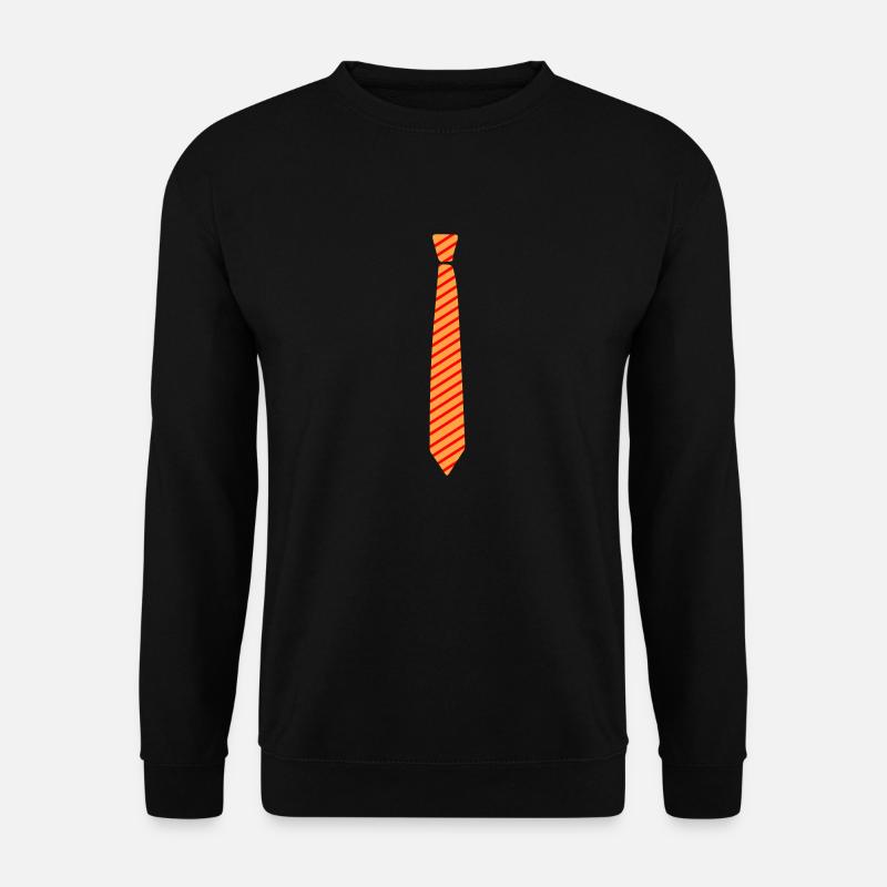 krawatte 1 - Unisex Pullover - Schwarz