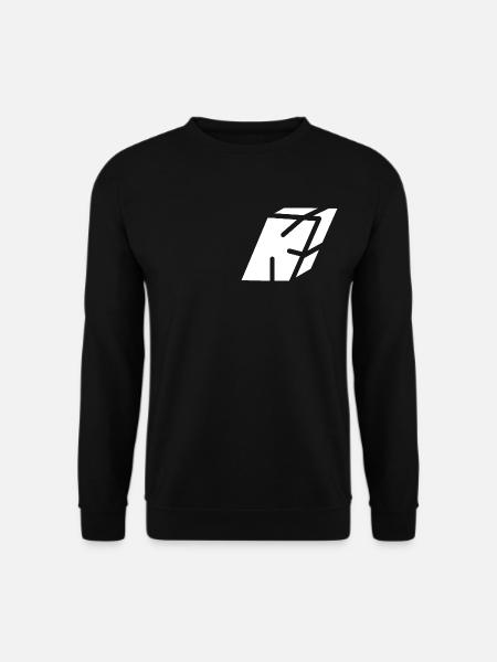 Abstract K letter - Unisex Sweatshirt - black