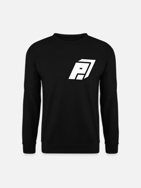 Abstract P letter - Unisex Sweatshirt - black
