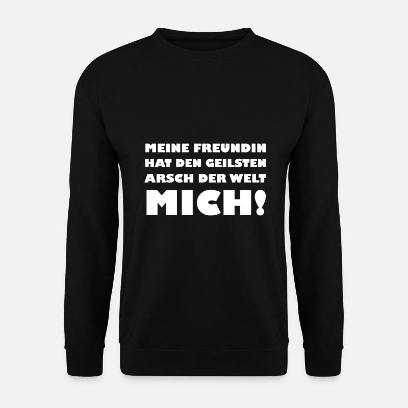 geiler Arsch - Unisex Pullover - Schwarz