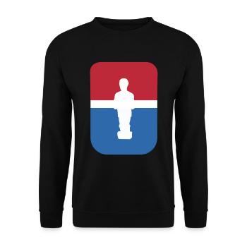 Logo de baby-foot baby-foot - Sweat-shirt Unisexe - noir - Devant - Alina (178cm) & Michal (187cm)