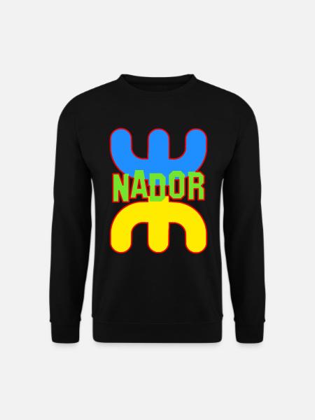 Die Stadt Nador - Unisex Pullover - Schwarz