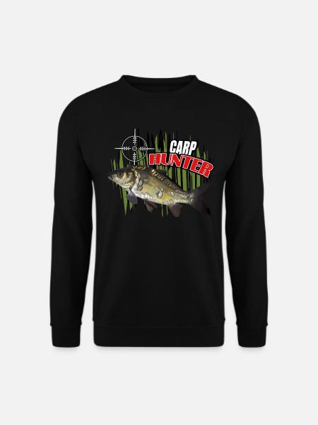 Karpfenjäger - Unisex Pullover - Schwarz