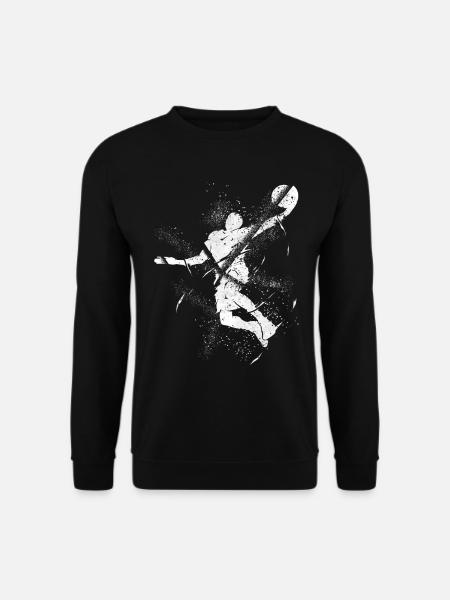 Basketteur Basketteur Dunking Grunge Splash - Sweat-shirt Unisexe - noir