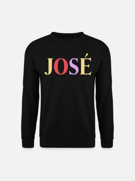 Name Spanish Man José - Unisex Sweatshirt - black