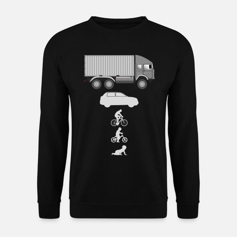 Evolution Container LKW - Unisex Pullover - Schwarz