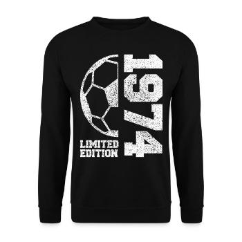 édition limitée 1974 - Sweat-shirt Unisexe - noir - Devant - Alina (178cm) & Michal (187cm)