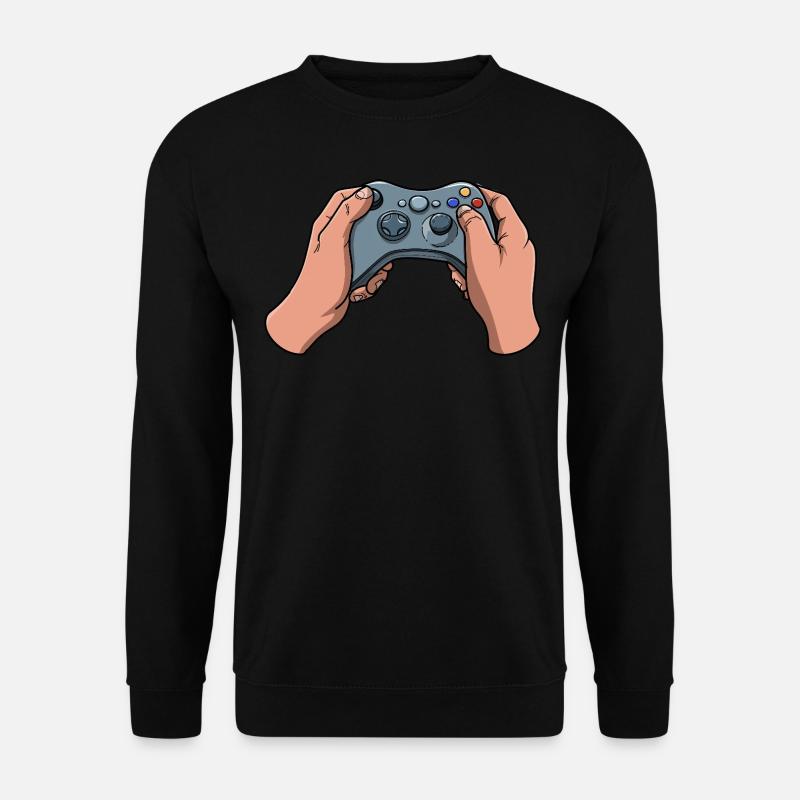 Gamer Controller - Unisex Pullover - Schwarz