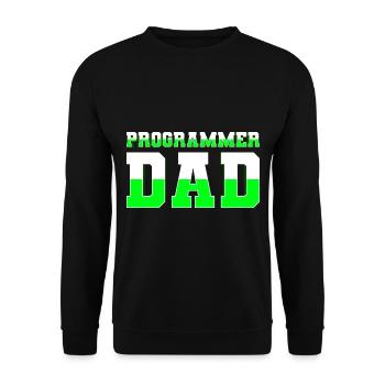 Programmierer Coder Software Entwickler - Unisex Pullover - Schwarz - Vorne - Alina (178cm) & Michal (187cm)