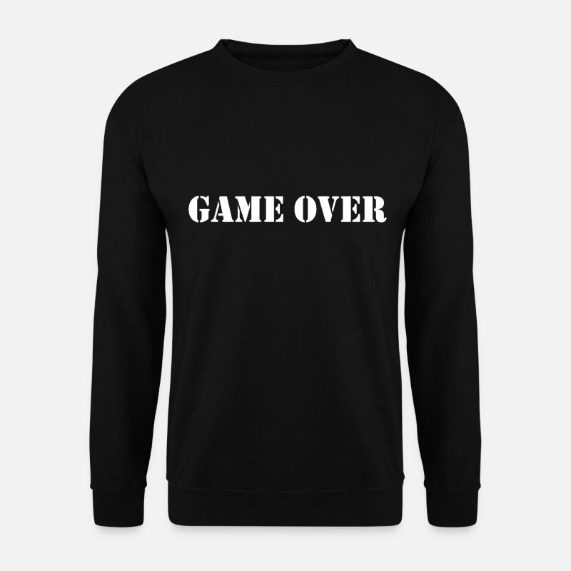 Game over - Unisex Sweatshirt - black