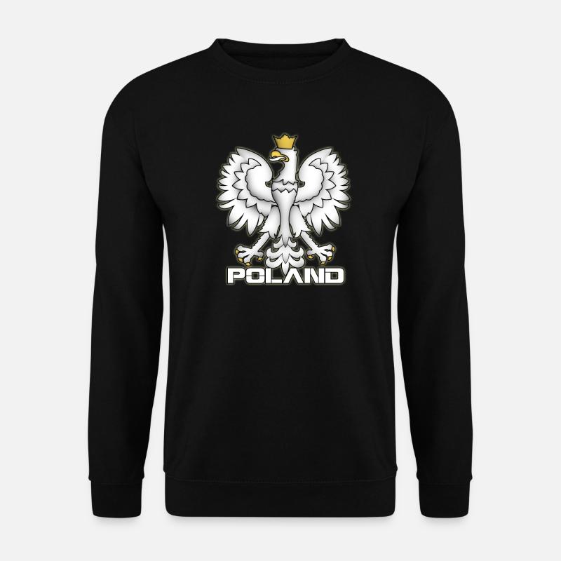 Poland - Unisex Sweatshirt - black