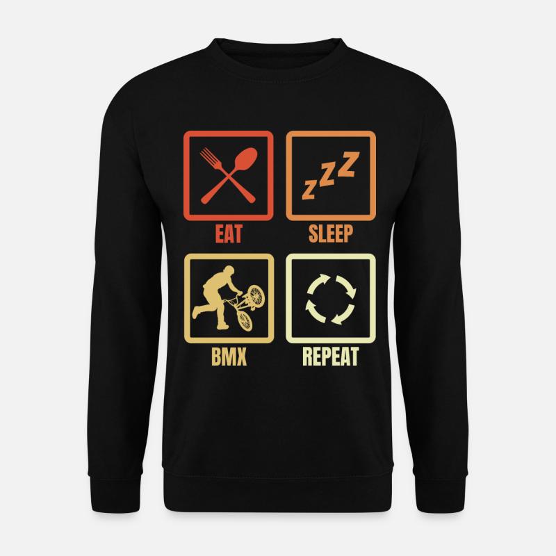 BMX Routine - Sweat-shirt Unisexe - noir