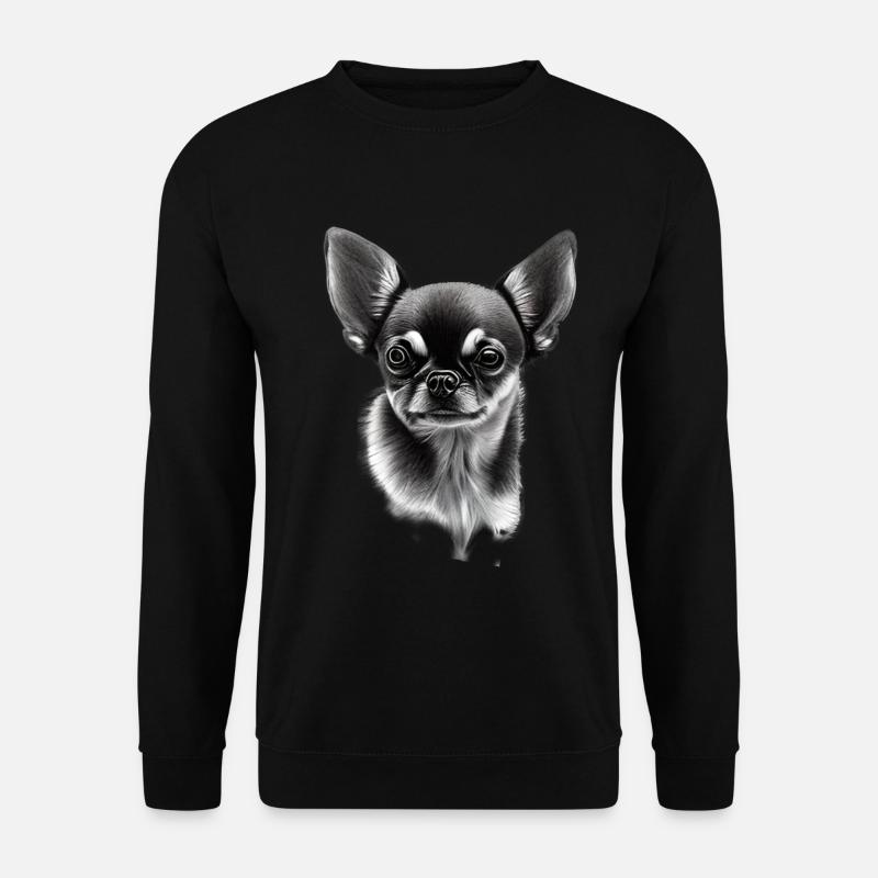 Zwerghund Chihuahua - Unisex Pullover - Schwarz