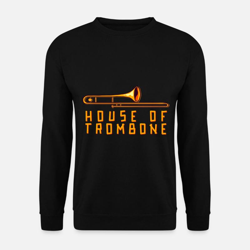 Trombone - Unisex Sweatshirt - black