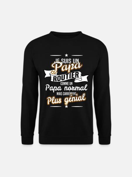 Routier - Sweat-shirt Unisexe - noir