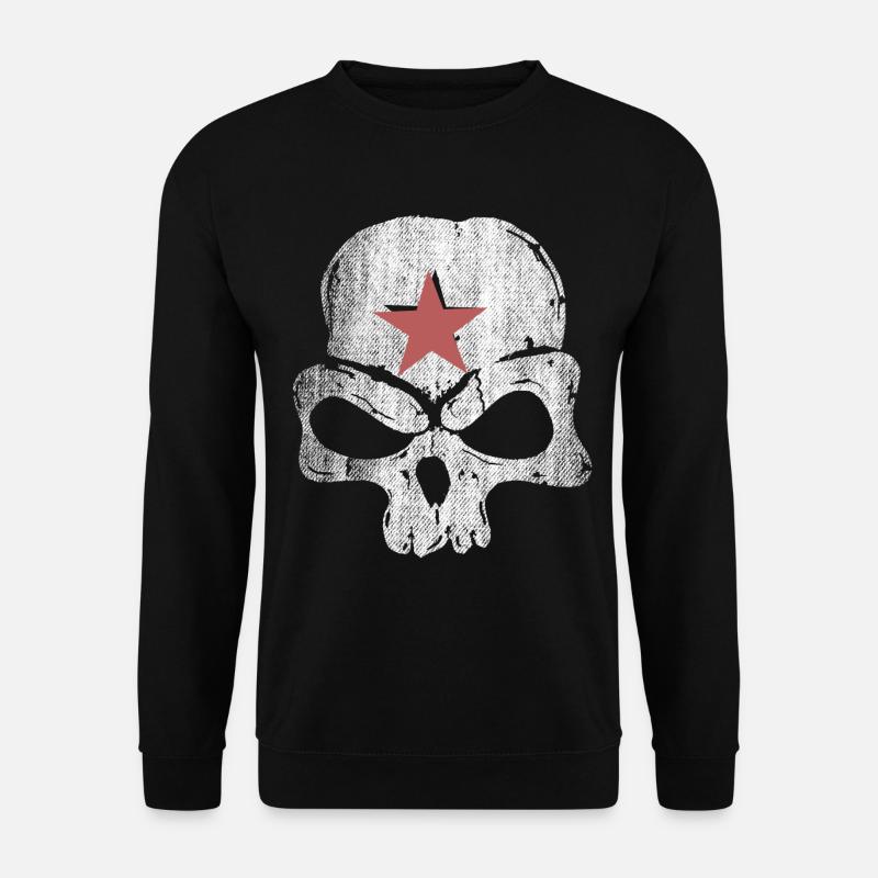 Skull Star - Unisex Sweatshirt - black