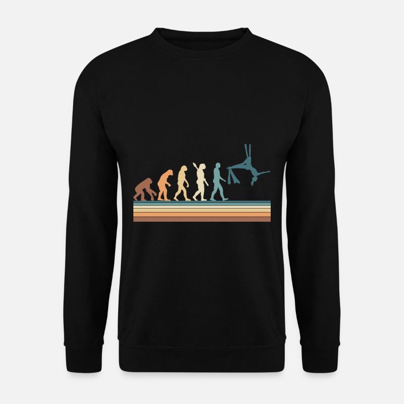 Aerial Silks Evolution Dancer Aerialist Air - Unisex Pullover - Schwarz