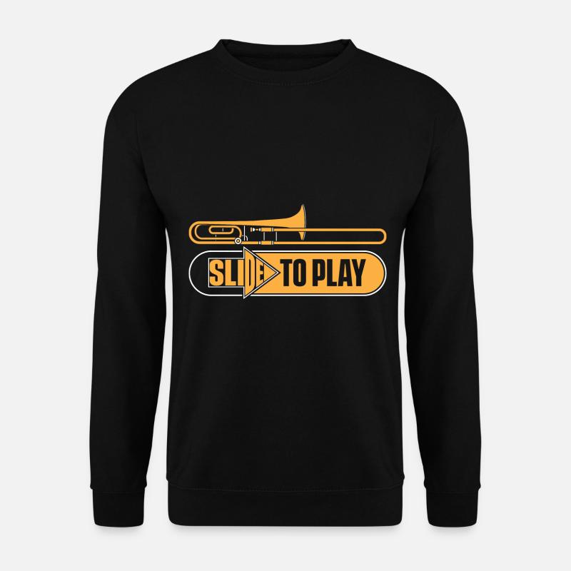 Trombone - Unisex Sweatshirt - black