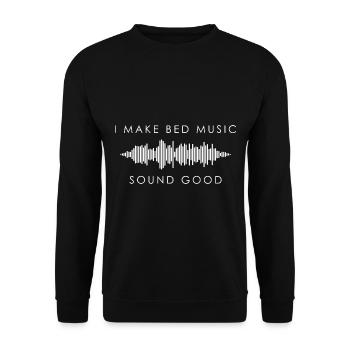Tontechniker Sound Audio Engineer - Unisex Pullover - Schwarz - Vorne - Alina (178cm) & Michal (187cm)