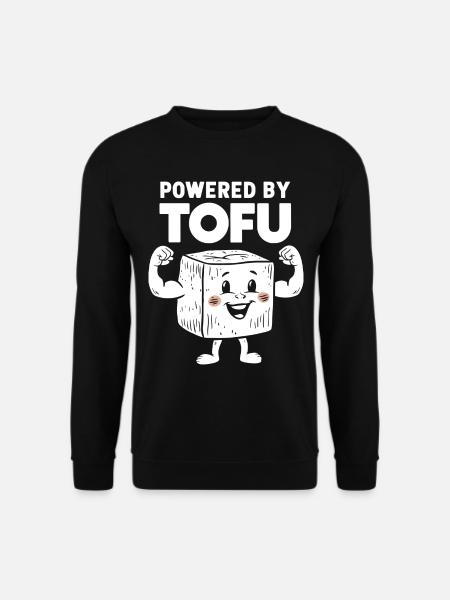 Tofu Lustiges - Unisex Pullover - Schwarz